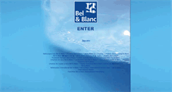 Desktop Screenshot of beletblanc.com