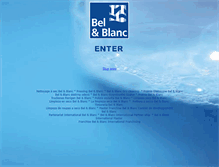 Tablet Screenshot of beletblanc.com
